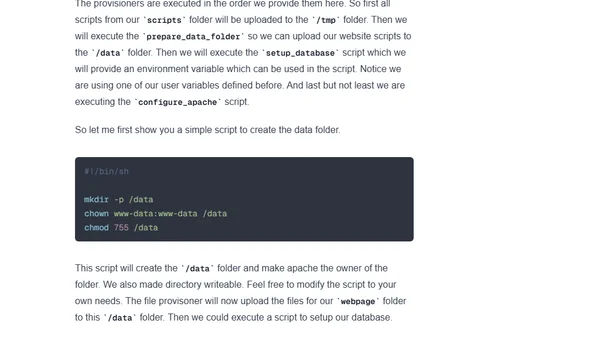 Packer.io machine building and provisioning part 2