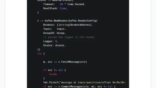 Golang Producer and Consumer with Kafka Simple