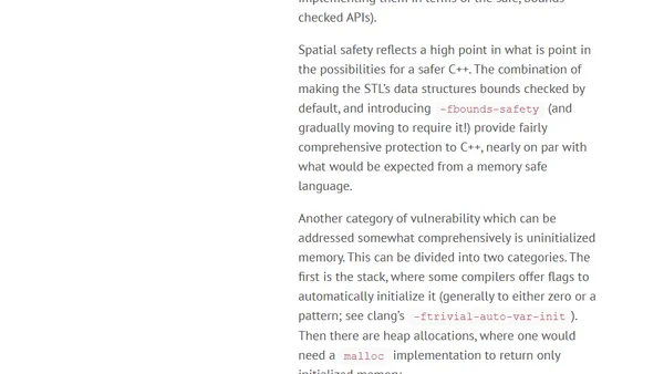 Safer C++