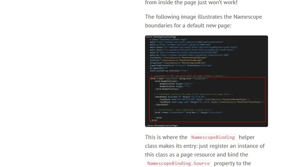 Understanding XAML Namescopes