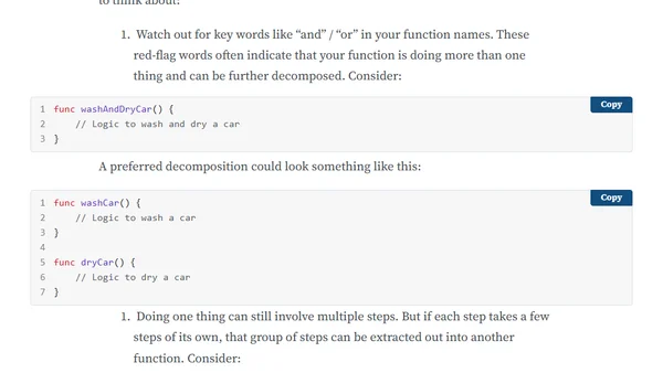 Clean Coding in Swift – Functions