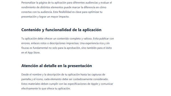 Claves para superar la revisión de publicación en el App Store