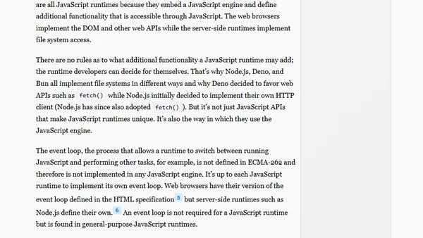 What's the difference between JavaScript engines and JavaScript runtimes?