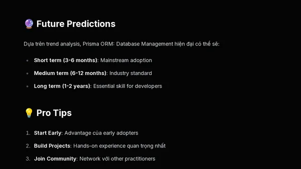 🔥 Trending: Prisma ORM: Database Management hiện đại