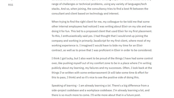 Thank you, blog