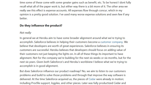 Heroku's Acquisition 2 Years Later