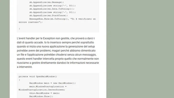 .net 5 WebView2 un browser moderno nelle app Desktop