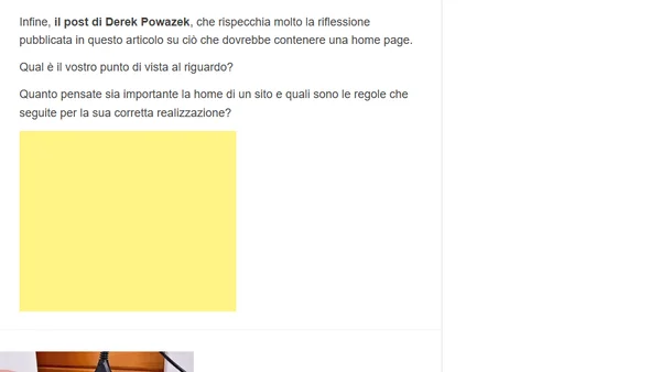 Web Design: l’importanza della Home Page per un sito web