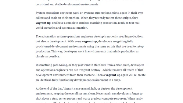 The Tao of Vagrant