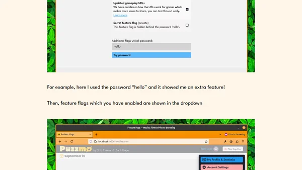 Feature Flags and New URLs for Games