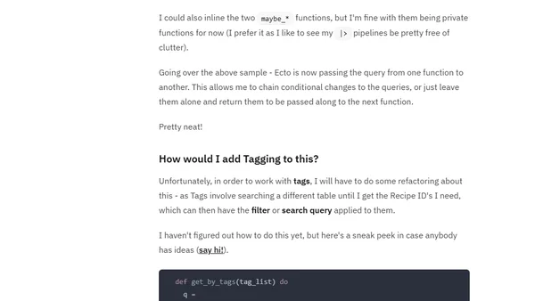 Conditionals in Ecto Queries