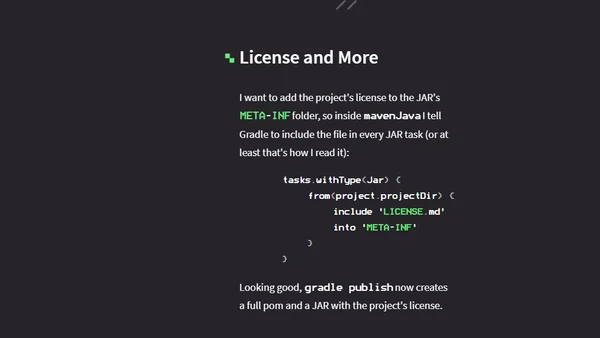 Publishing Snapshots With Gradle's maven-publish Plugin