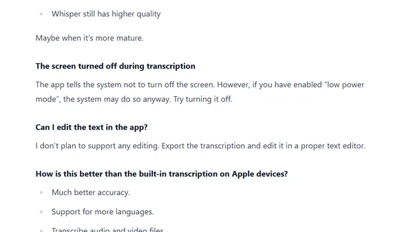 New App: Aiko