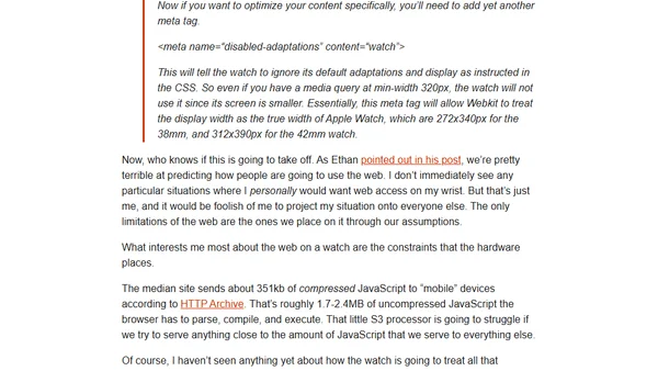Web Watch