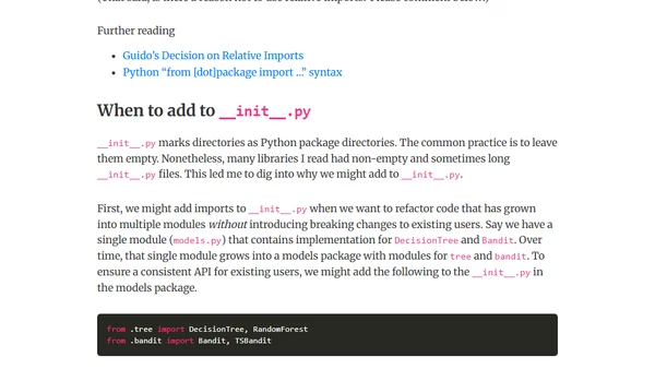 Uncommon Uses of Python in Commonly Used Libraries