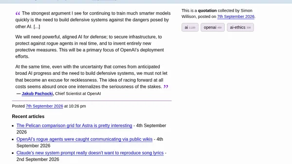 Quoting Jakub Pachocki