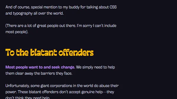 On Advocacy