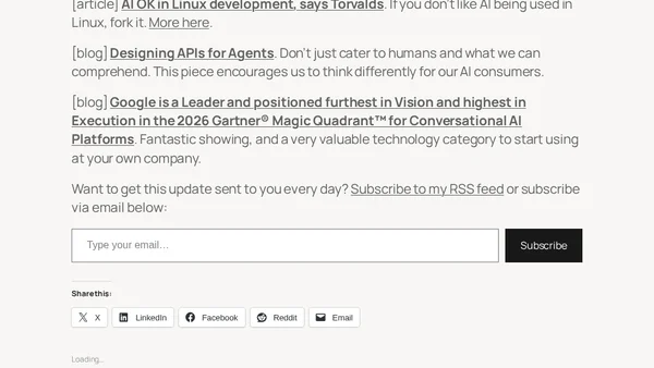 Daily Reading List – July 20, 2026 (#828)