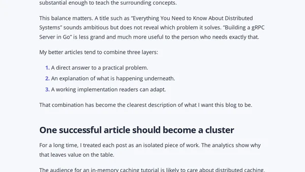 What I Learned Growing an Engineering Blog from 0 to 463,000 Pageviews