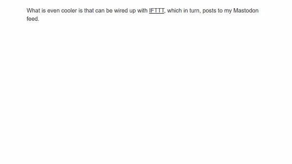 I wired up my Feedbin likes to auto-post to Mastodon