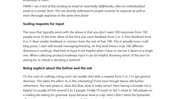 How I hack email