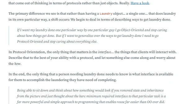 Is Protocol Oriented Swift Better than Object Oriented Swift?