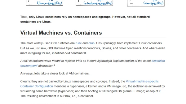 What Is a Standard Container: Diving Into the OCI Runtime Spec
