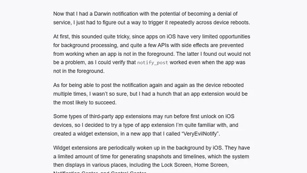 How a Single Line Of Code Could Brick Your iPhone