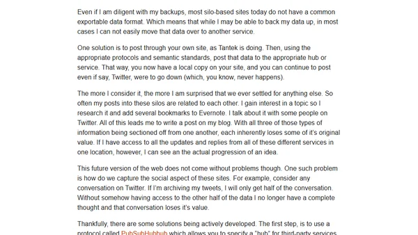No More Data Silos