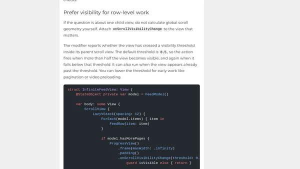 Replace Scroll Geometry Hacks With SwiftUI's iOS 18 Scroll APIs