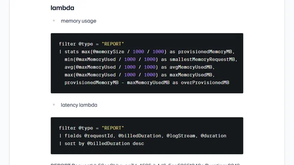 Cloudwatch Insights Basic - 1