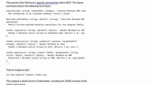Stateless MCP has recaptured my interest (and inspired mcp-explorer and datasette-mcp)