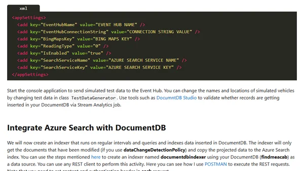 Hire a Cab Using Cortana and Azure Search