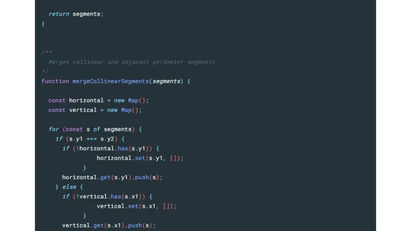 From Dense Grids to Clean Perimeters: Extracting Shapes with Greedy Geometry – Tiled and JavaScript example
