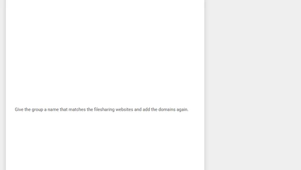 How to setup DLP to block file uploads to sharing websites with Microsoft Purview