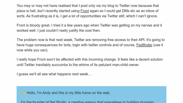 Twitter API unknowns