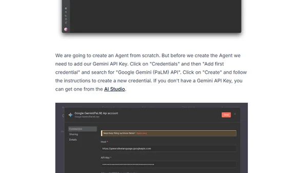 Build your first AI Agent with Gemini, n8n and Google Cloud Run