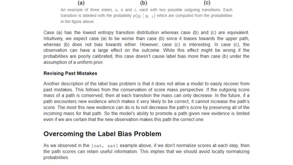 The Label Bias Problem