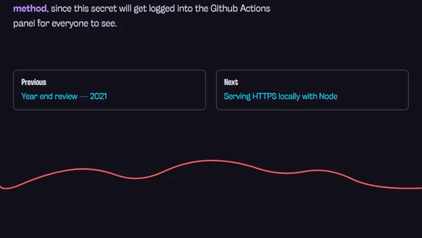 How to debug a Github Actions' secret