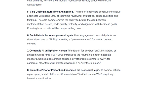 8 Predictions for 2026. What comes next in AI?