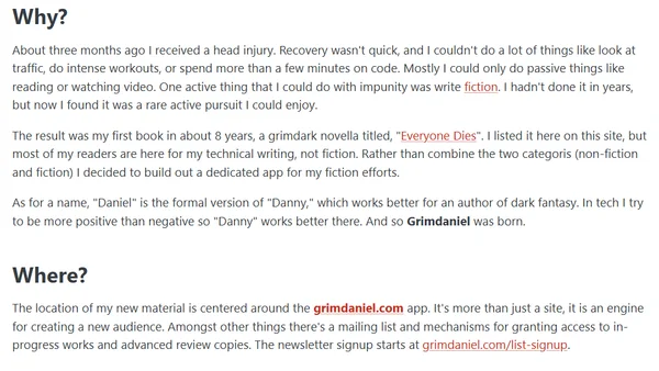 Enter Grimdaniel