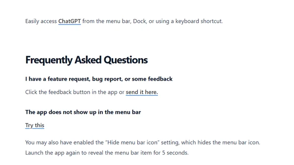 New App: QuickGPT
