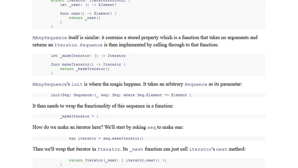 Friday Q&A 2017-12-08: Type Erasure in Swift