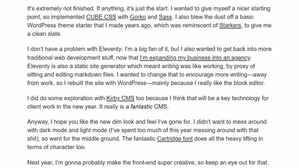 New Blog, who dis?