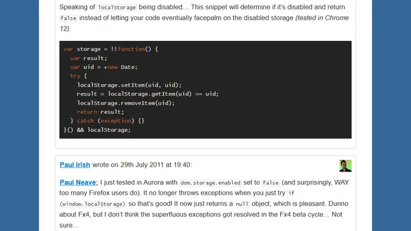 How I detect and use `localStorage`: a simple JavaScript pattern