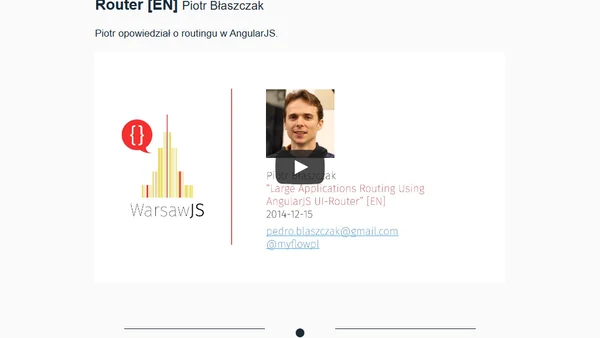WarsawJS Meetup #4