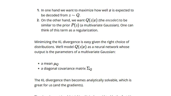 Variational Autoencoders Explained
