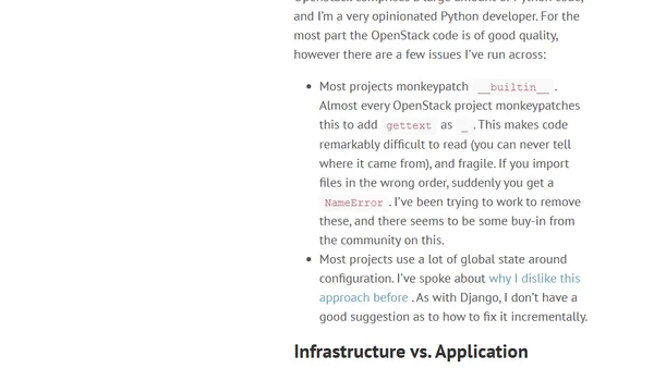 Thoughts on OpenStack
