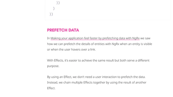 Start using ngrx/effects for this