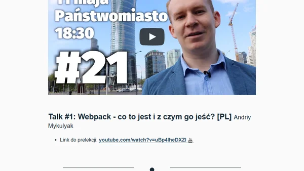 WarsawJS Meetup #21
